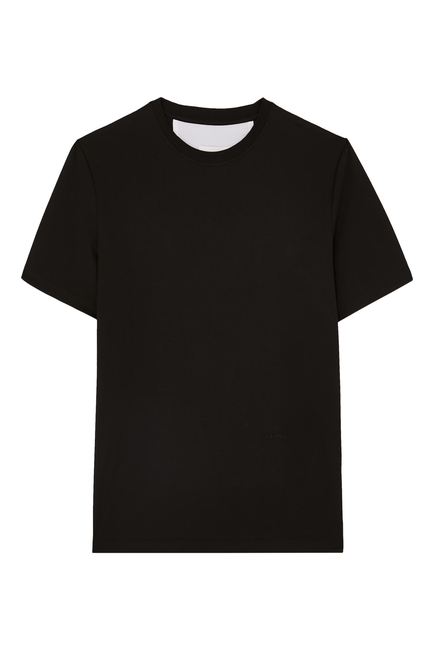 T-Shirt with Silk Details