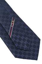 GG Pattern Silk Tie