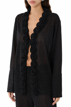 Lumière Rose Blouse