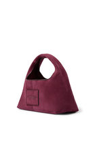 The Mini Sack Suede Bag