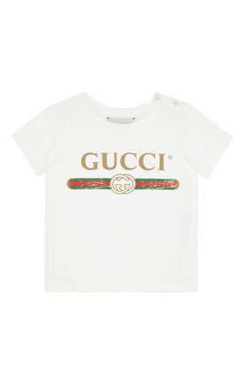 Logo Print Crewneck T-Shirt