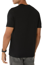 Chest Pocket Cotton Jersey Crewneck T-Shirt