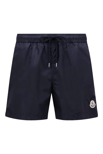 Logo Patch Swim Shorts