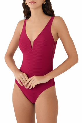 Cassis V-Cut Swimsuit