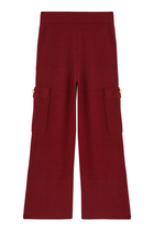 Cargo Pants with Button Detail