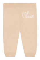 Kids Logo Hooded Zip-Up Tracksuit