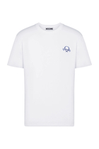 Laurel Crown Logo Cotton Jersey T-Shirt