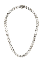 Thick Necklace Skull Clasp