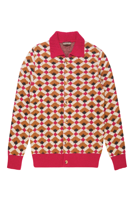 Venetian Floor Polo Cardigan