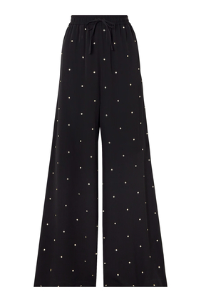 Crystal Embellished Lead-Free Pants