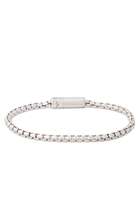  Pop Rigato Sleek Bracelet, Sterling Silver