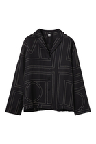 Monogram Silk PJ Top