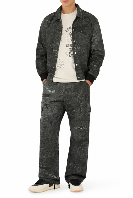 Painted Cargo Pants 