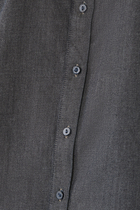 Airy Organic Cotton Twill Sleeveless Shirt