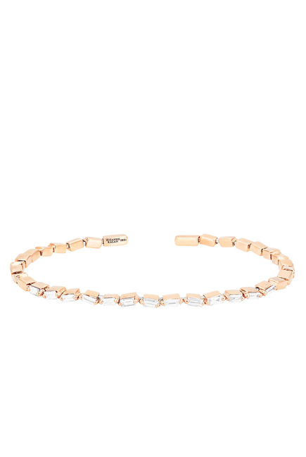 Classic Thin Diamond Bangle