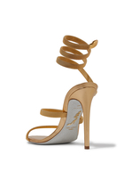  Cleo 105 Metallic Wrap Around Sandals