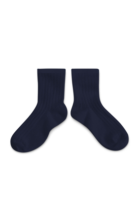 Kids La Mini Ribbed Socks