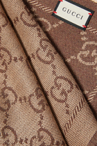 Wool GG Jacquard Scarf