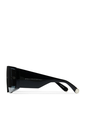 Translucent Square Sunglasses