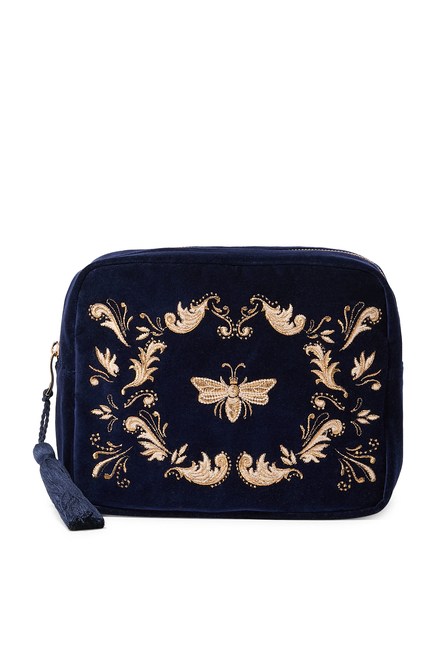  Provençal Bee Wash Bag 
