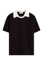  Contrast Collar T-Shirt