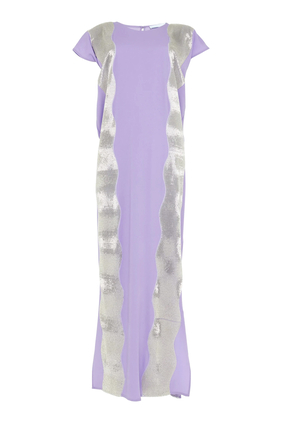 Embroidered Wave Kaftan