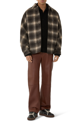 Ombre Check Jacket