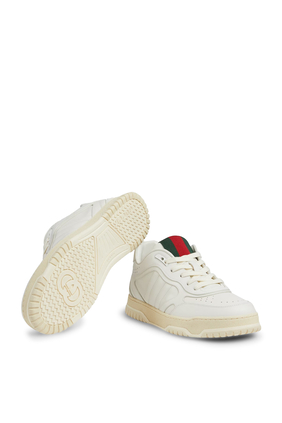 Re-Web Leather Sneakers