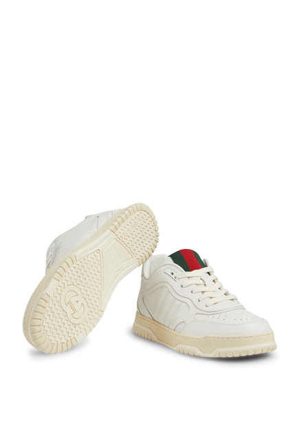 Re-Web Leather Sneakers