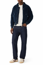  Denim Bomber Jacket
