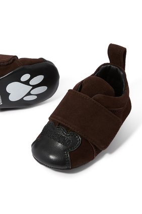 Kids  Teddy Suede Low-Top Sneakers