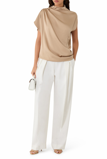 Envers Satin Sleeveless Top