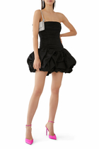 Violette Bubble Hem Mini Dress