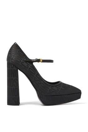 Logo Pattern 125 Pumps