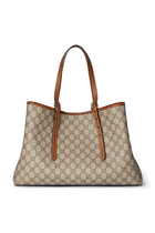 GG Emblem Medium Tote Bag