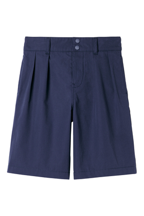 Kids Heavy Cotton Bermuda Shorts