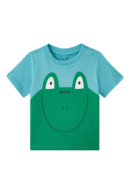 Kids Frog-Print T-Shirt