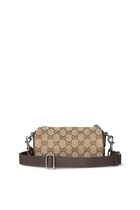 GG Canvas Mini Cylinder Bag