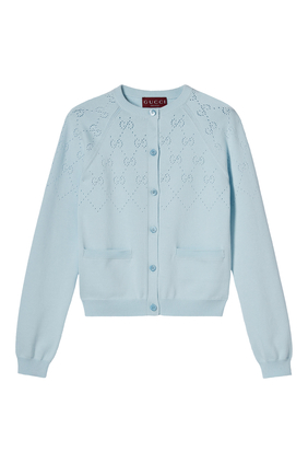 GG Cotton Cardigan