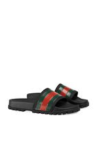 Web Slide Sandals