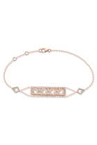 Oud Turath Bracelet, 18k Pink Gold & Mother-of-Pearl, Diamonds