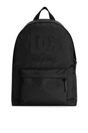 Kids DG Rubber Patch Nylon Backpack