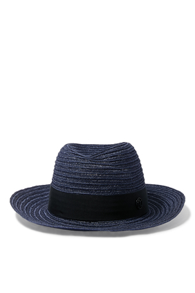 Virginie Straw Fedora Hat