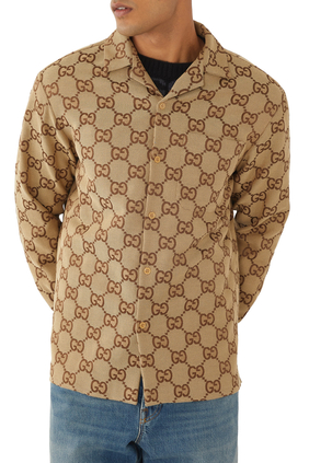 Maxi GG Canvas Shirt