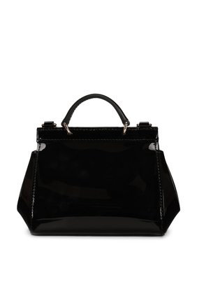Kids Patent Leather Mini Sicily Bag 