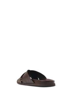 GG Leather Slides
