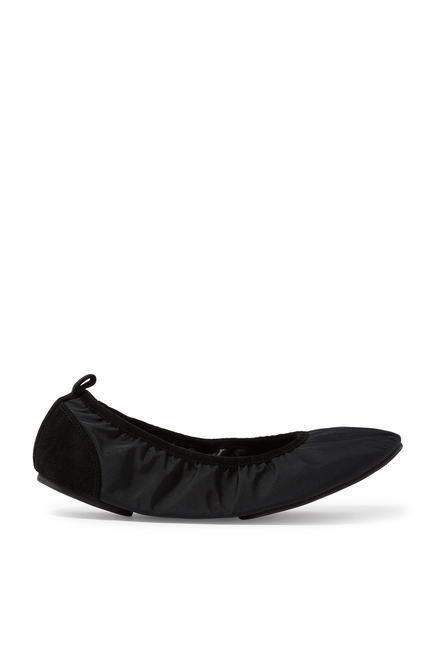 Satin Ballet Flats