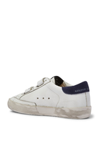 Kids Old School Leather Sneakers