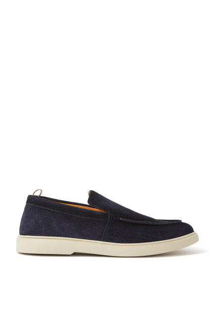 Suede Loafers