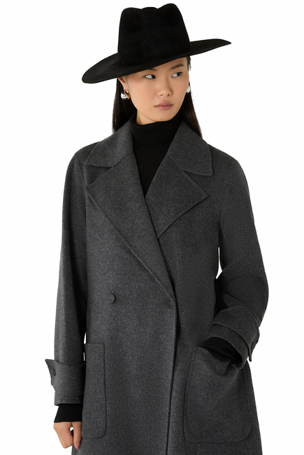 Logo-Embellished Fedora Hat